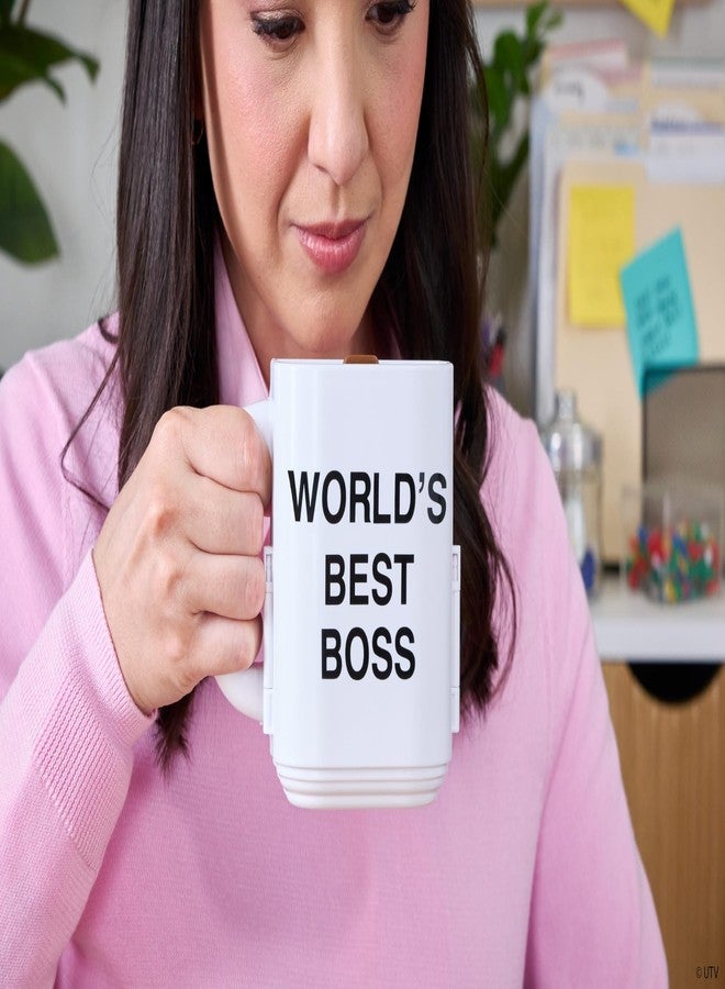 بولي بوكيت مجموعة ألعاب بولي بوكيت × ذا أوفيس المدمجة، تتضمن 6 دمى شخصيات و9 ملحقات، لعبة شراكة قابلة للتجميع، تصميم خارجي على شكل كوب قهوة - Image 2